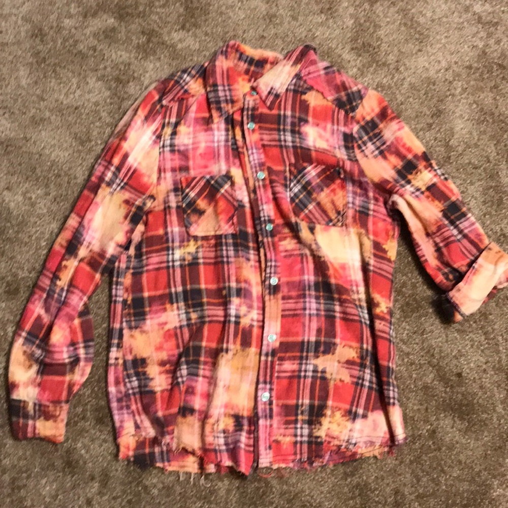 Flannel Button Up BKE